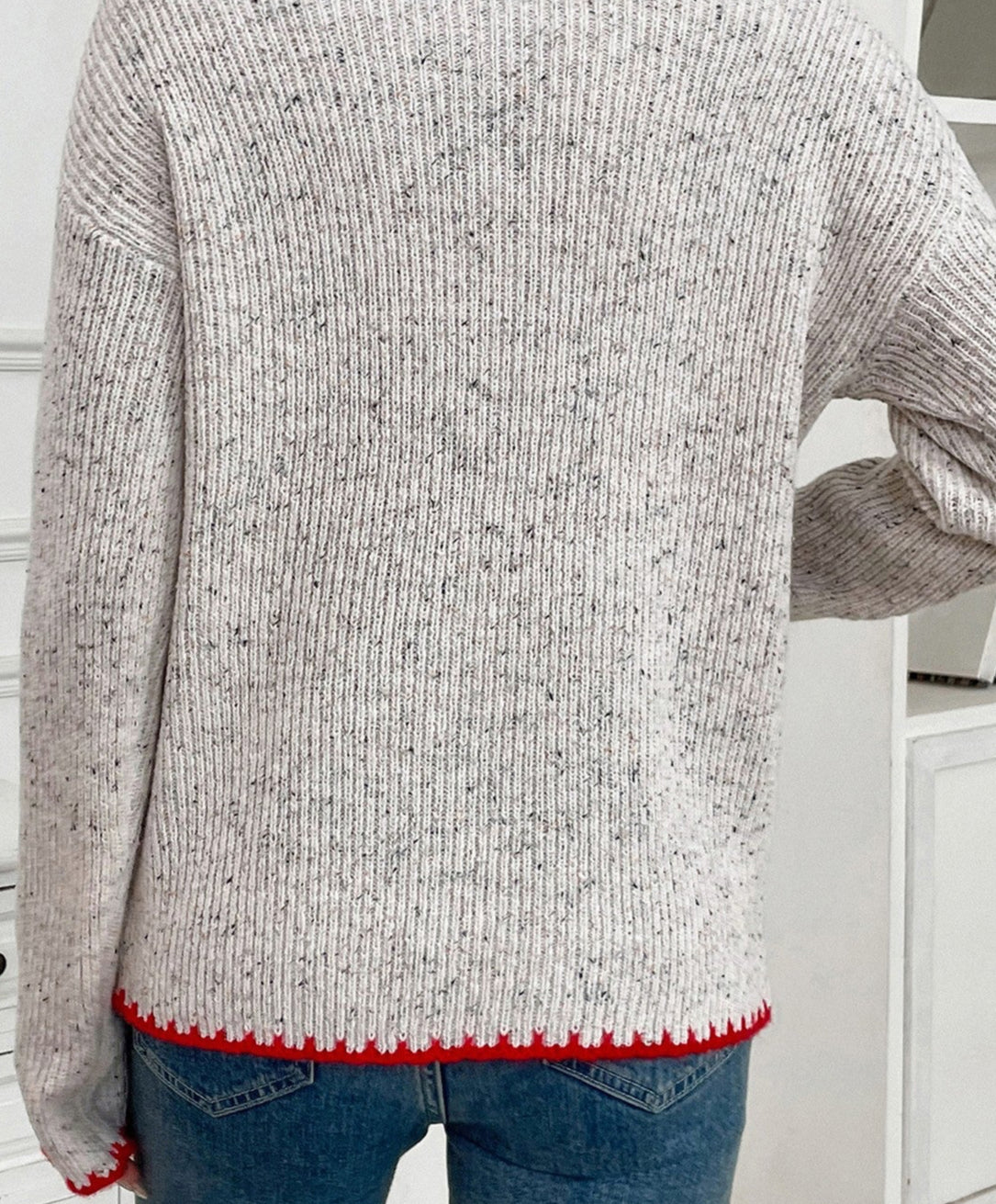 FALLING FOR YOU SWEATER TOP