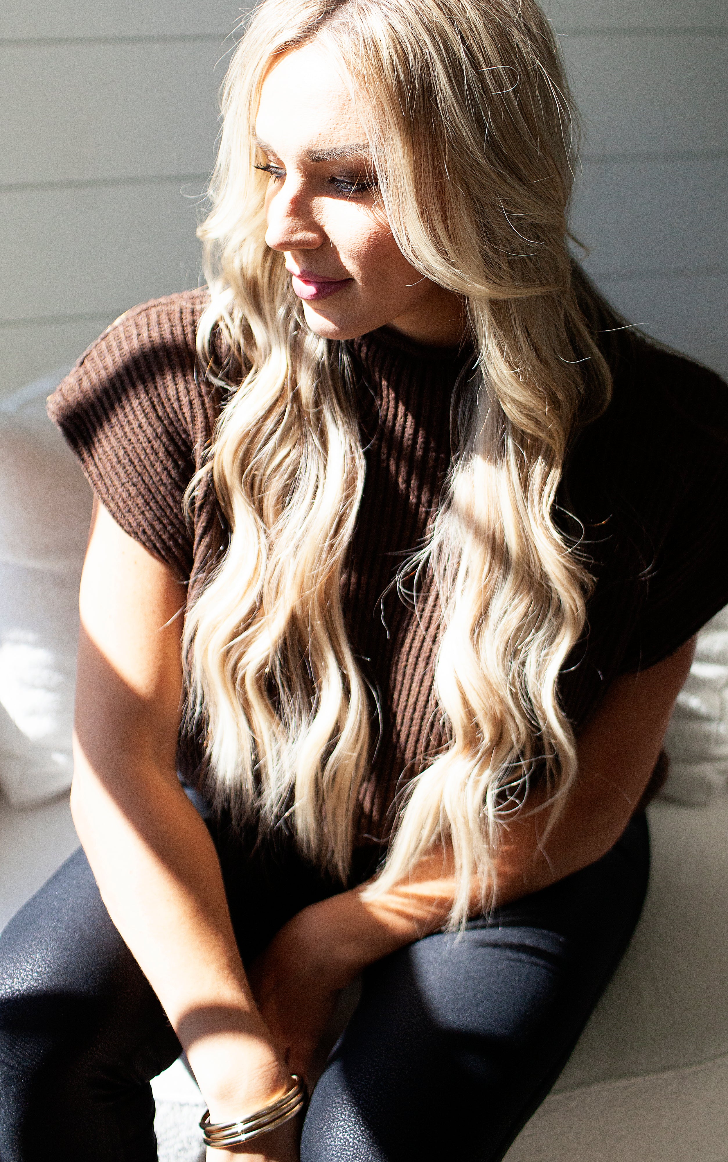 REESE TURTLENECK SWEATER TANK