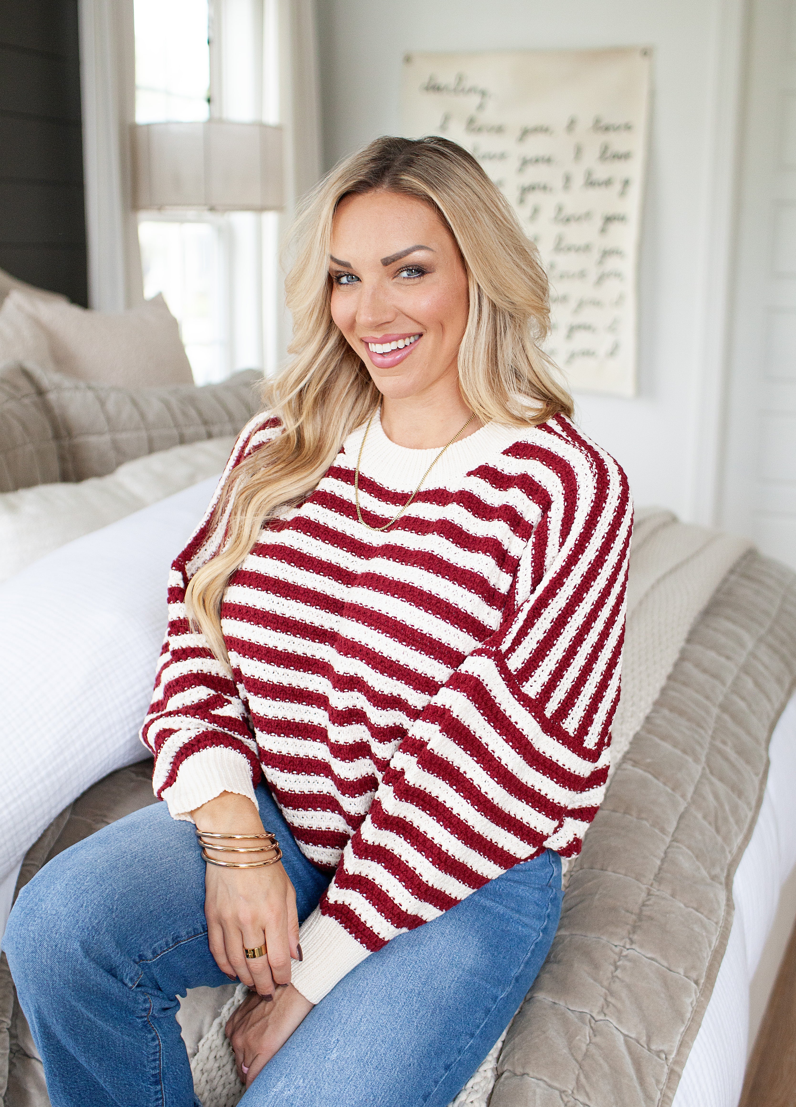 ALLIE CROCHET SWEATER